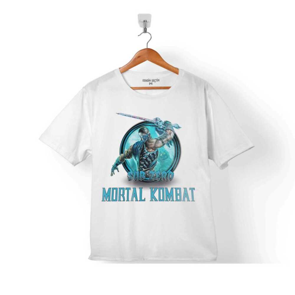 Sub Zero Mortal Kombat Logo Çocuk Tişört