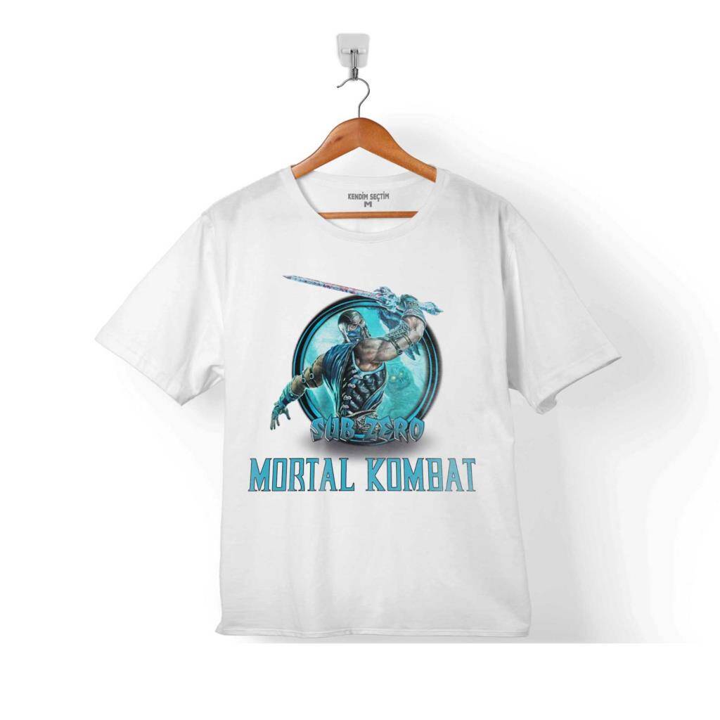 Sub Zero Mortal Kombat Logo Çocuk Tişört