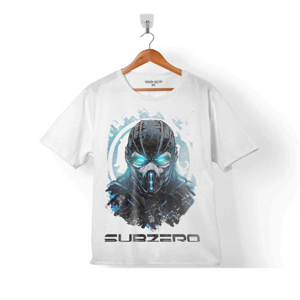 Mortal Kombat Sub Zero Logo Çocuk Tişört