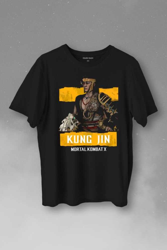 Mortal Kombat X Kung Jin Baskılı Tişört Unisex