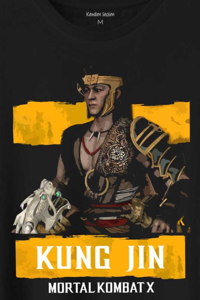 Mortal Kombat X Kung Jin Baskılı Tişört Unisex (1)
