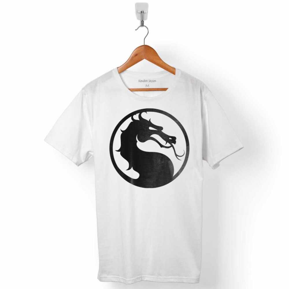Mortal Kombat XL X Logo Erkek Tişört
