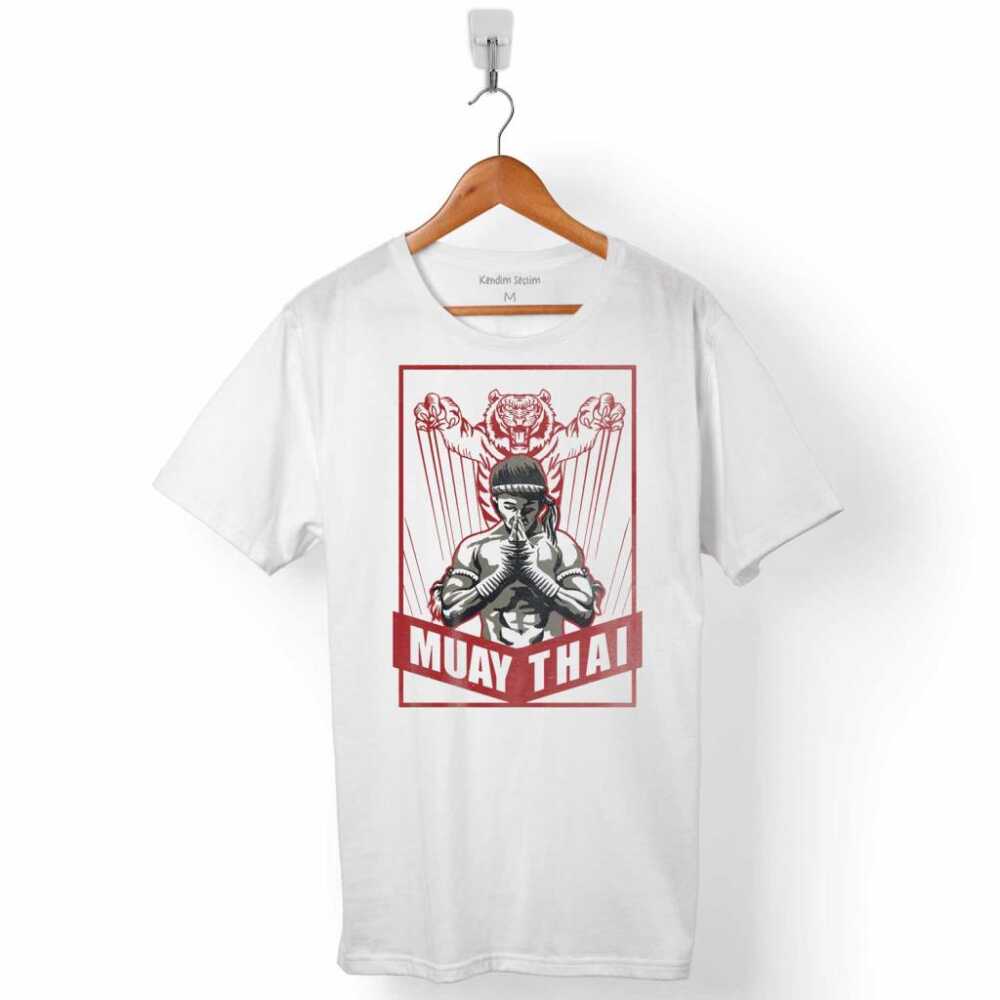 Muay Thai Tiger MuayThai Kick Boks Boxing Uzak Doğu Erkek Tişört