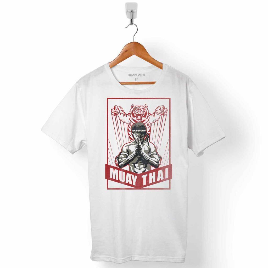 Muay Thai Tiger MuayThai Kick Boks Boxing Uzak Doğu Erkek Tişört