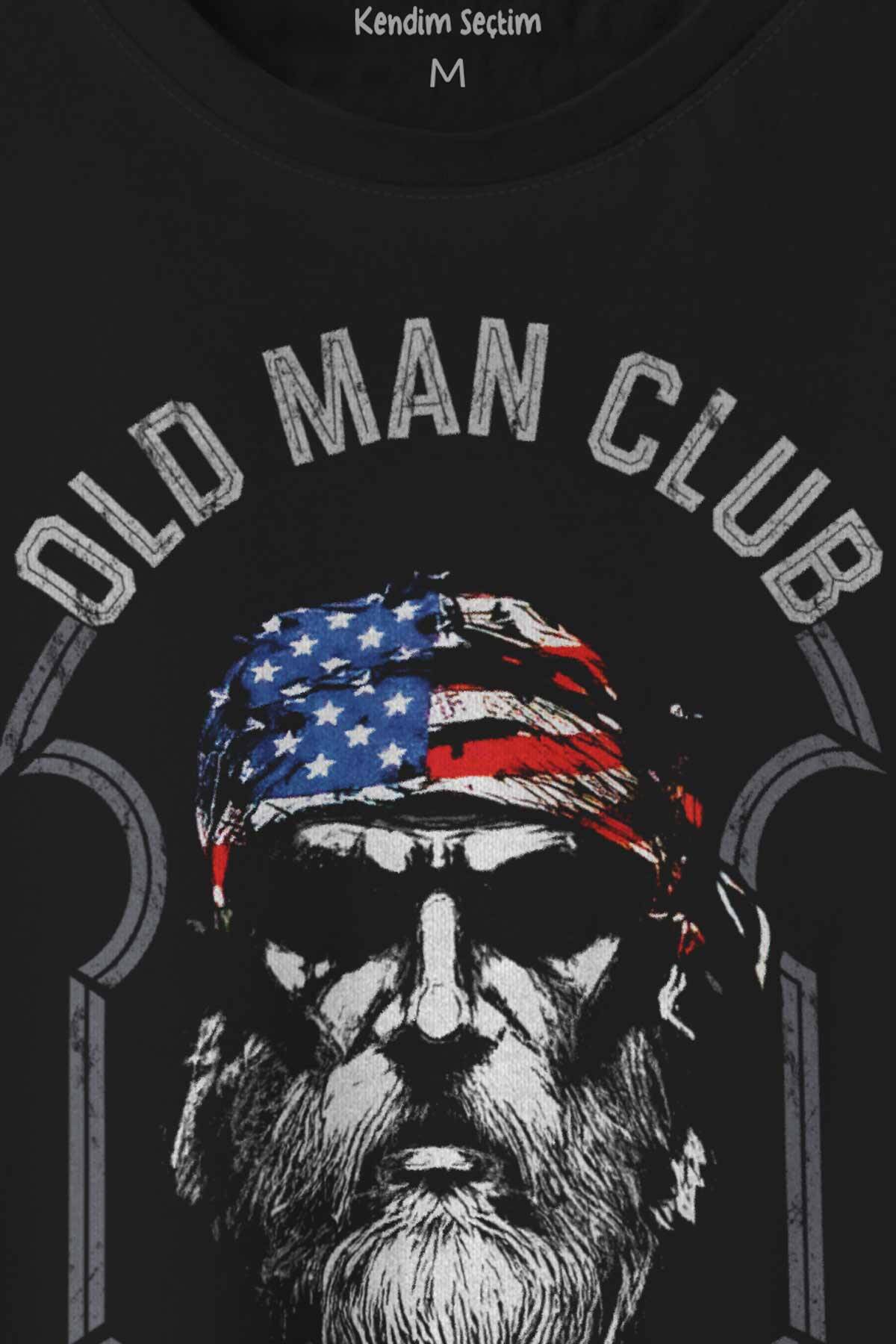 Old Man Club 1967 Baskılı Tişört Unisex (1)
