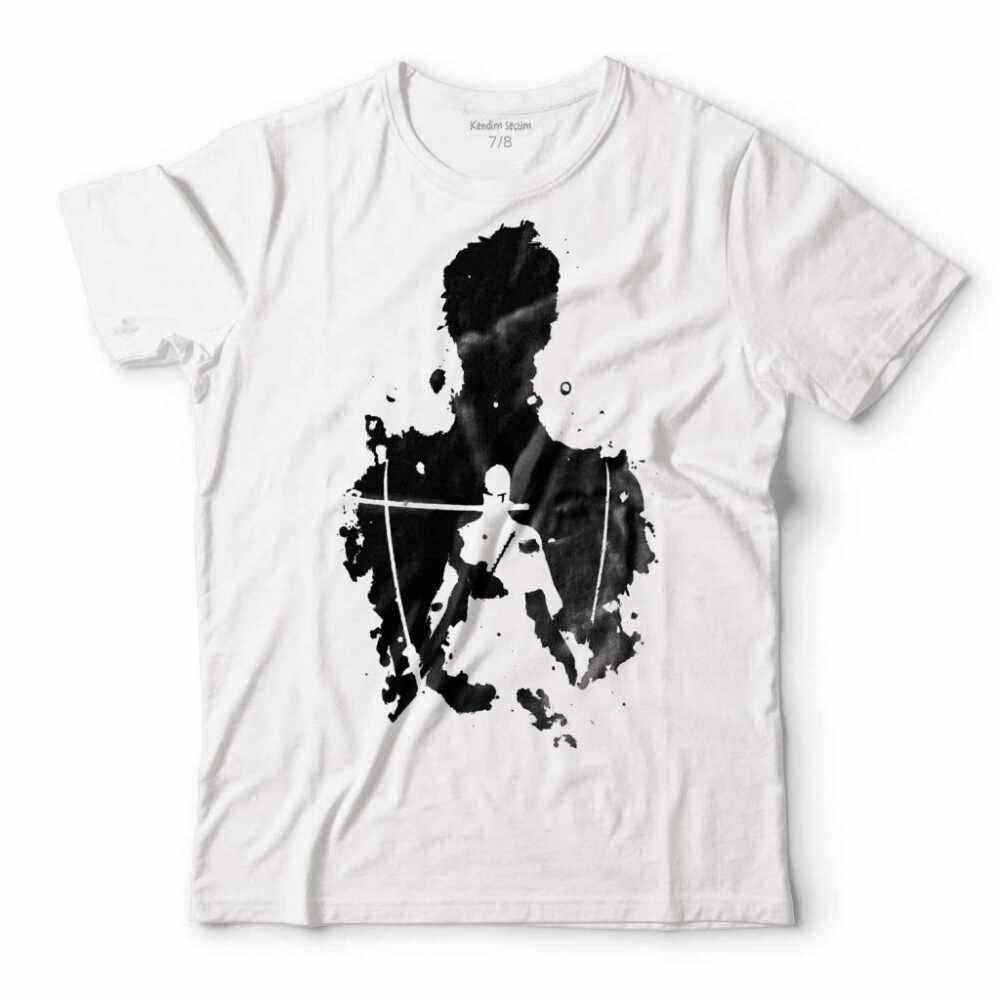 One Piece Zoro Roronoa Logo Çocuk Tişört