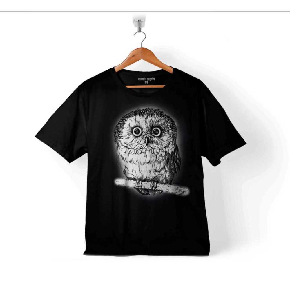 Owl Baykuş Yavru Minik Kuş Çocuk Tişört