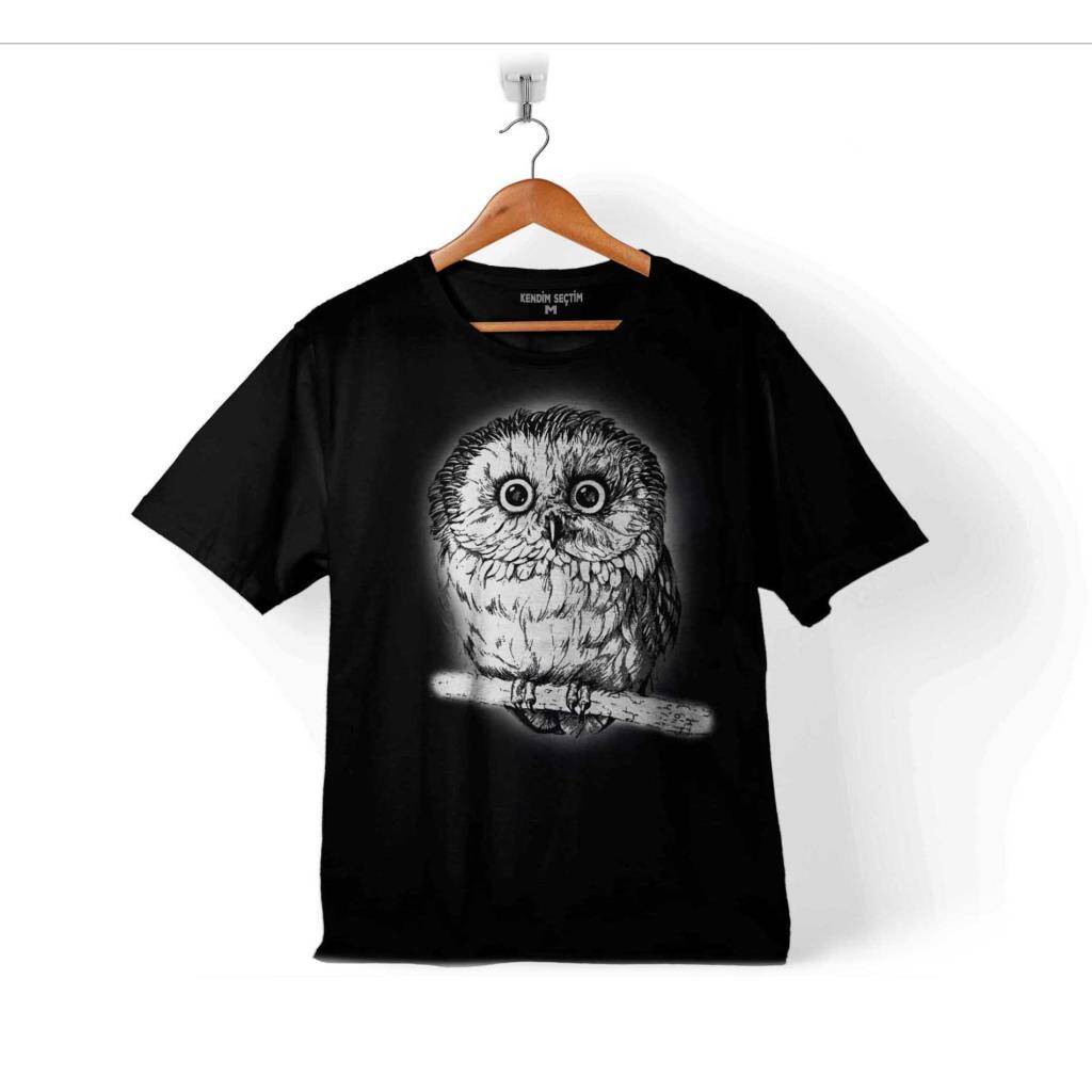 Owl Baykuş Yavru Minik Kuş Çocuk Tişört