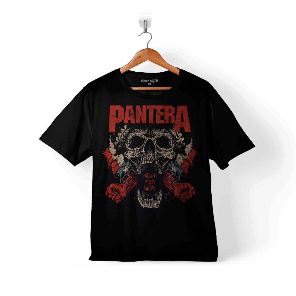 PANTERA SKULL KURU KAFA GROOVE HEAAVY METAL ÇOCUK TİŞÖRT - 1