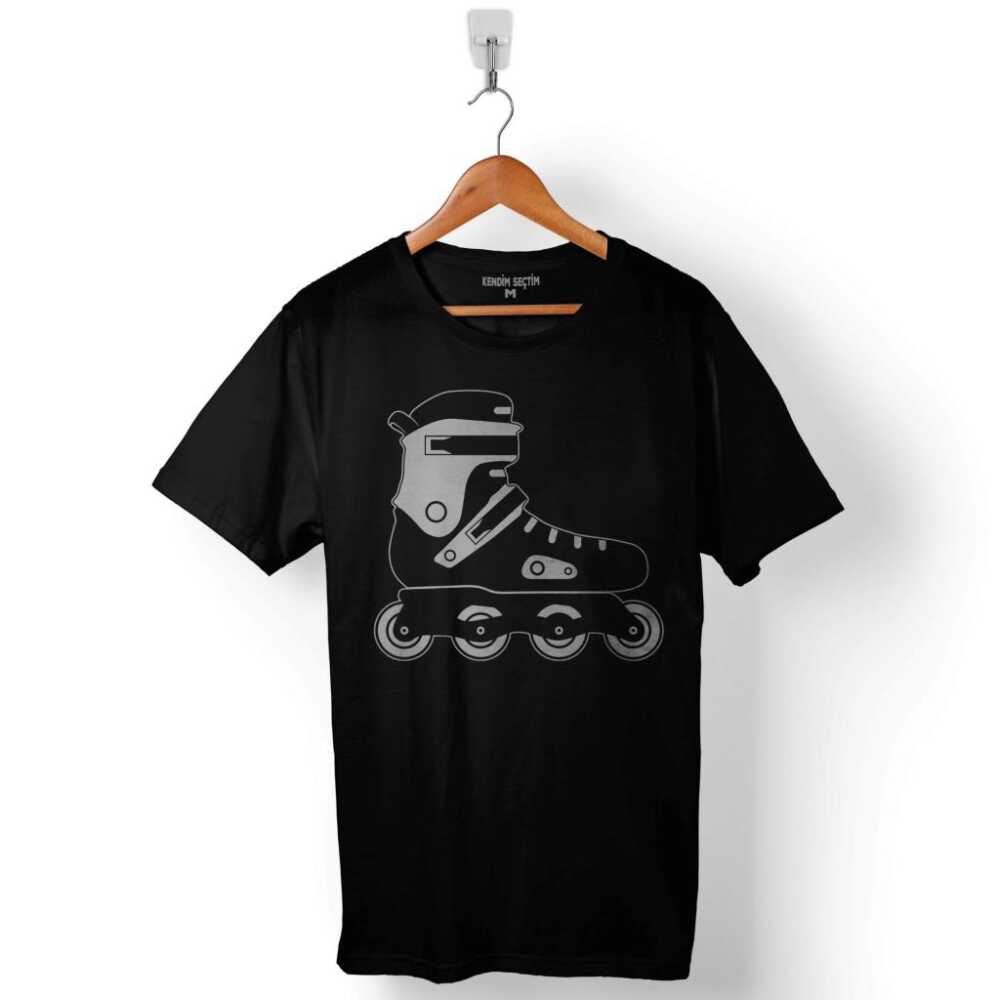 Paten Ayakkabısı Roller Skate Royalty Spor Buz Baskılı Tişört Unisex