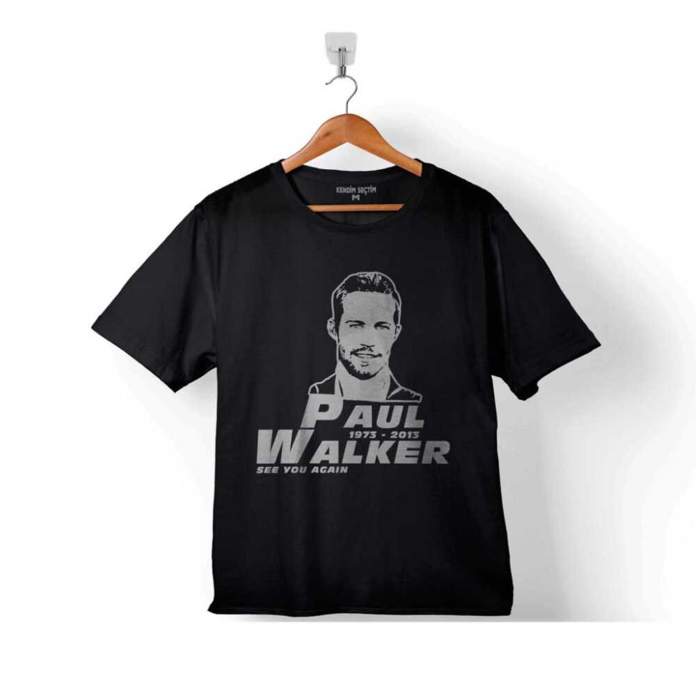 Hızlı Ve Öfkeli Paul Walker See You Again Çocuk Tişört Siyah