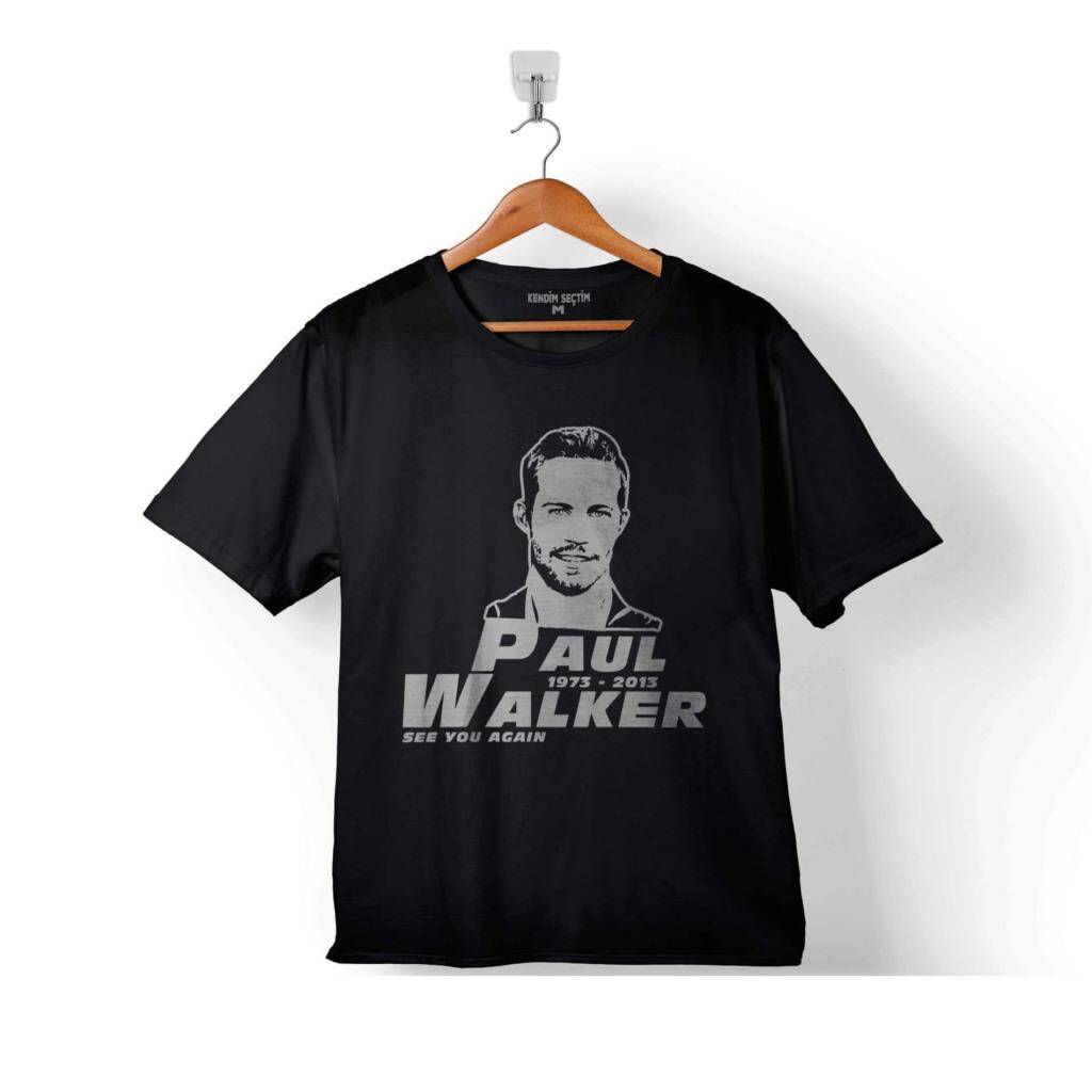 Hızlı Ve Öfkeli Paul Walker See You Again Çocuk Tişört Siyah