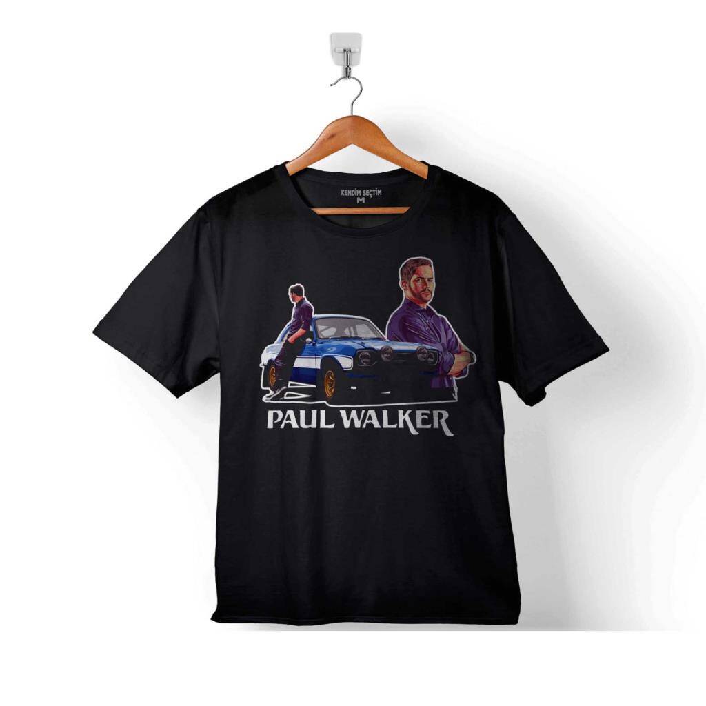 Paul Walker See You Again Hızlı Ve Öfkeli Çocuk Tişört Siyah