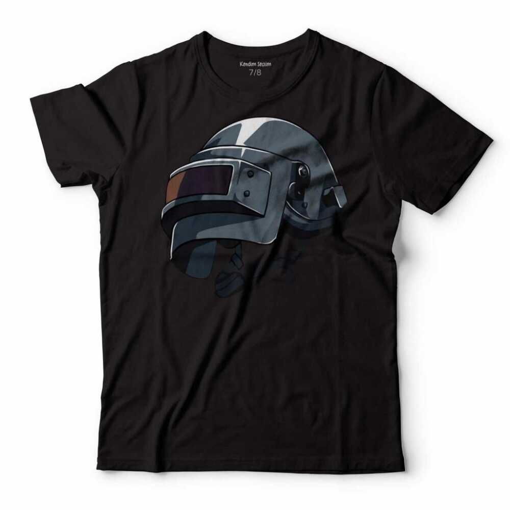 PUBG Pub G Kask Helmet Miğferi Çocuk Tişört