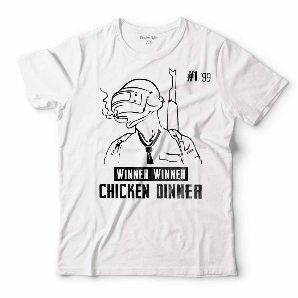 PUBG Pub G Winner Chicken Dinner Çocuk Tişört