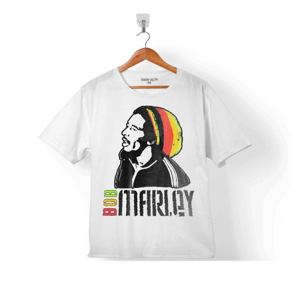 Reggae Bob Marley Rasta Müzik Kralı Çocuk Tişört