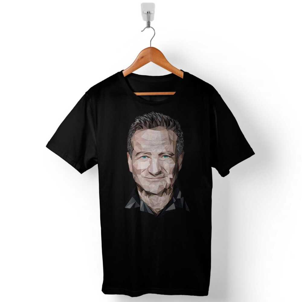 Robin Williams Anısına Hollywood Baskılı Tişört Unisex