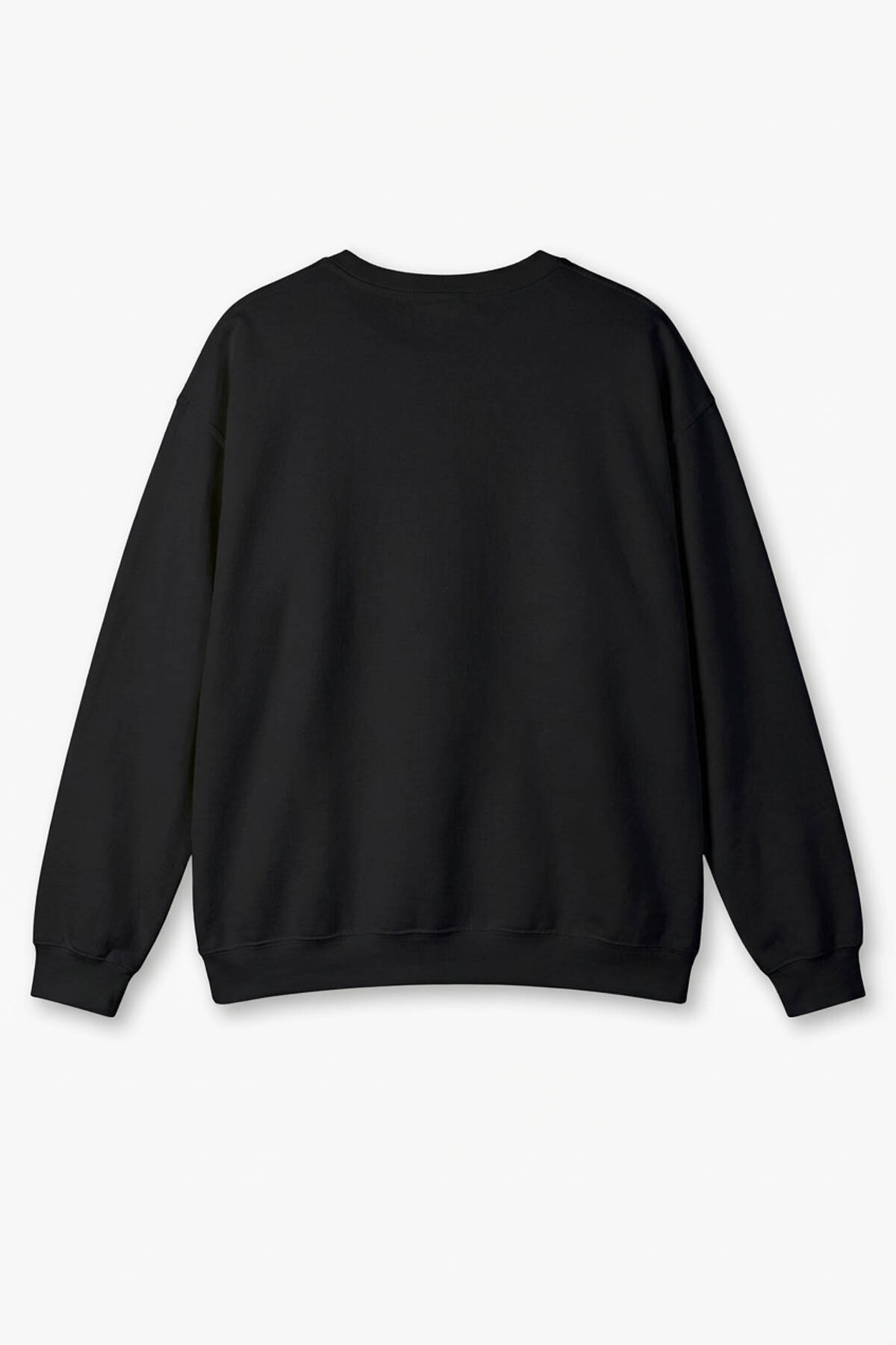 Siyah Sweatshirt Soulfly Baskılı Unisex Regular Fit Sweat Metal Music (1)