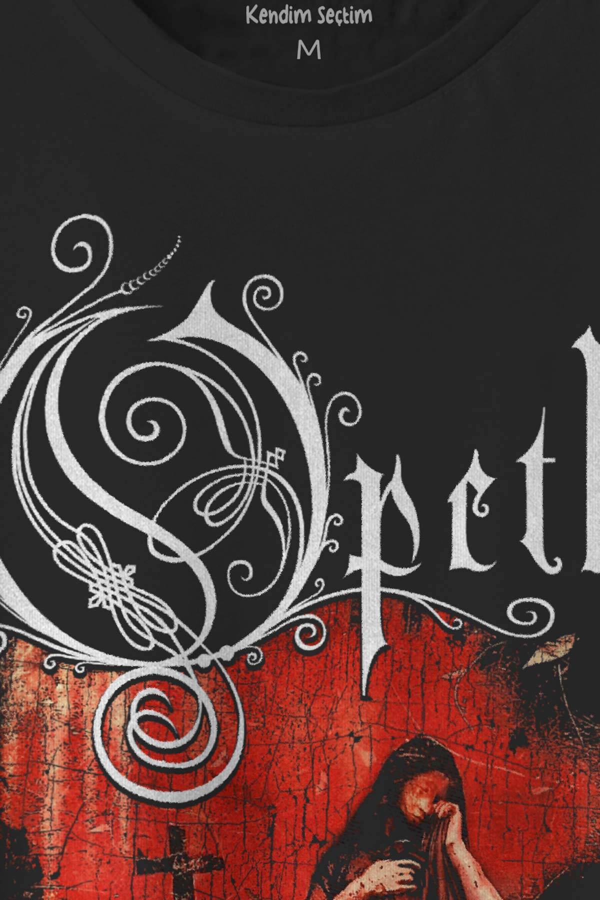 Siyah T-shirt Still Life Opeth Metal Music Unisex Regular Fit Tişört - 2