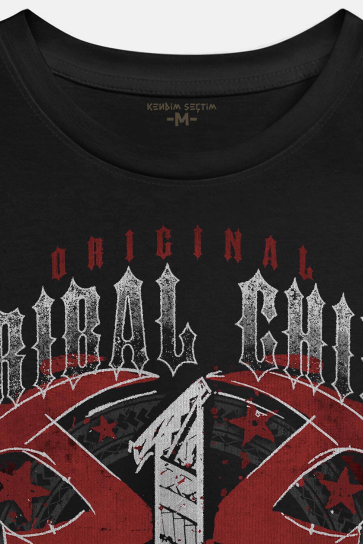 Siyah Tişört OTC Roman Reigns OTC1 Dövüş Gym Fight Spor Baskılı Unisex T-shirt (1)