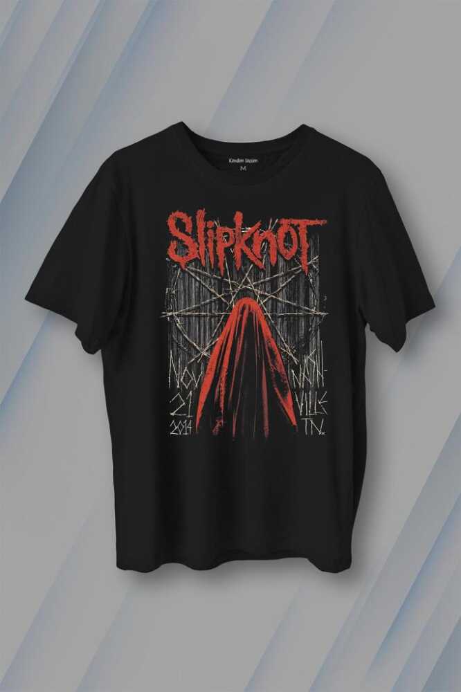 Slipknot Metal Müzik Rock Music Baskılı Tişört Unisex