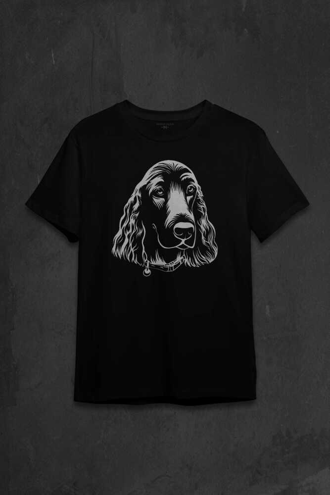Spanyel Köpeği Spaniel Dog Baskılı Tişört Unisex