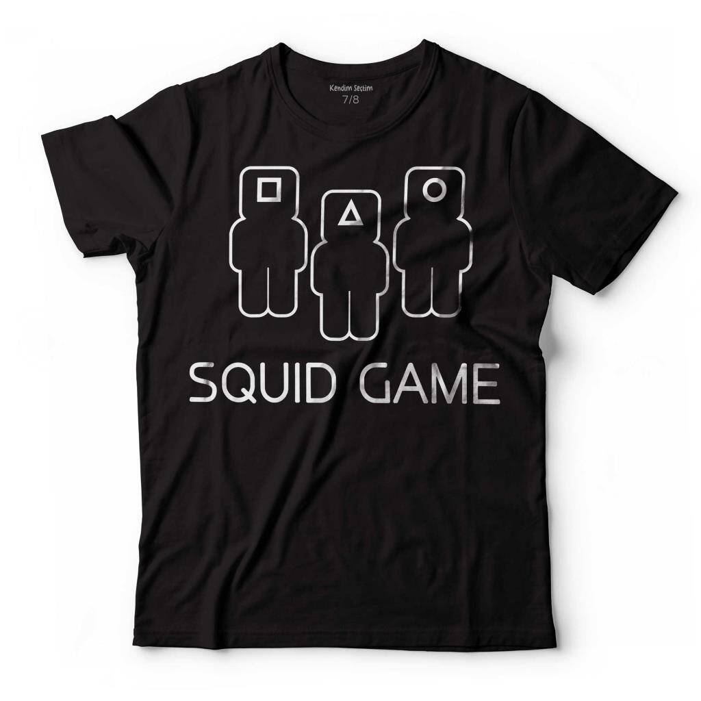Squid Game Red Green Light Kırmızı Yeşil Işık Çocuk Tişört