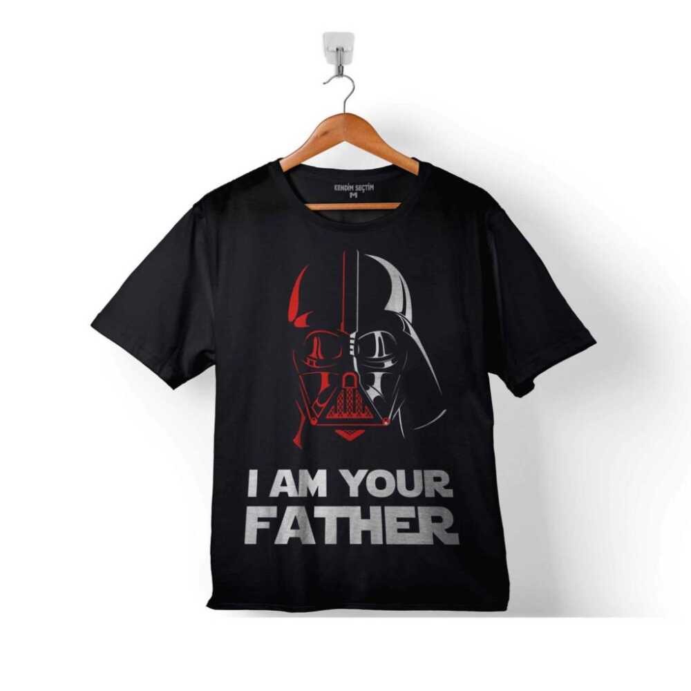 Star Wars I Am Your Father Ben Senin Babanım Çocuk Tişört Siyah