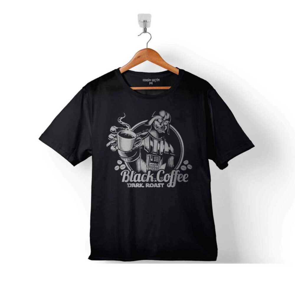 Star Wars Super Vader Black Coffee Dark Roast Baskılı Çocuk Tişört