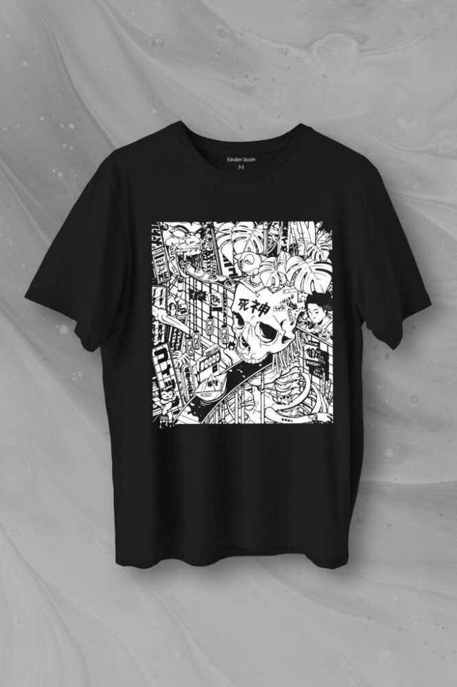 Street Drawing Urban Culture Sokak Baskılı Tişört Unisex
