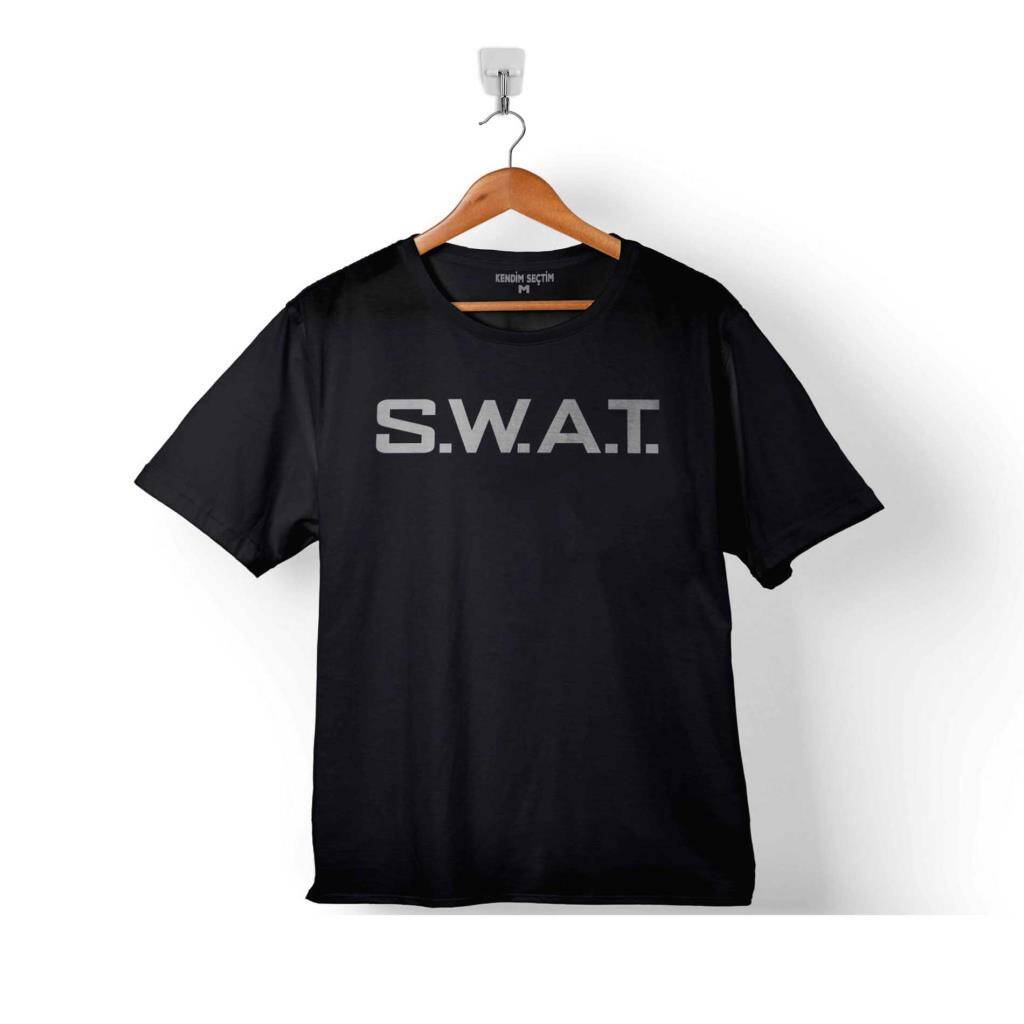 SWAT S.W.A.T. Polis Özel Kuvvetler Bordo Bereli Çocuk Tişört