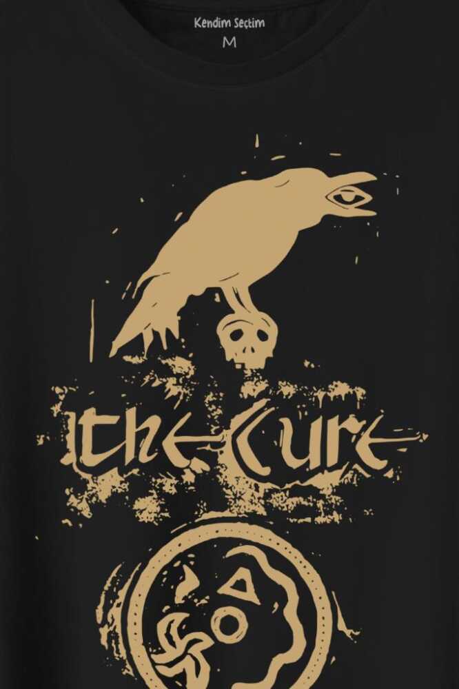 The Cure Crown Music Rock Baskılı Tişört Unisex T-Shirt (1)