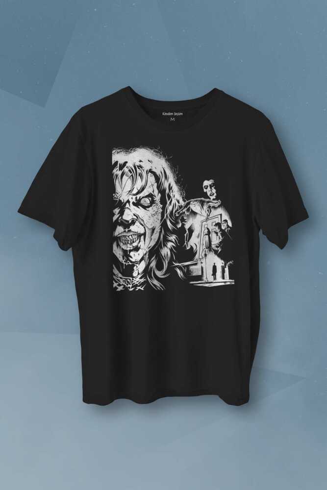 The Exorcist 1973 Devil Film Baskılı Tişört Unisex T-shirt