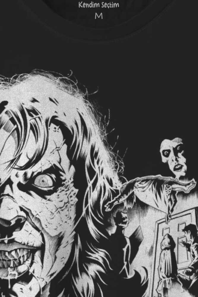 The Exorcist 1973 Devil Film Baskılı Tişört Unisex T-shirt (1)