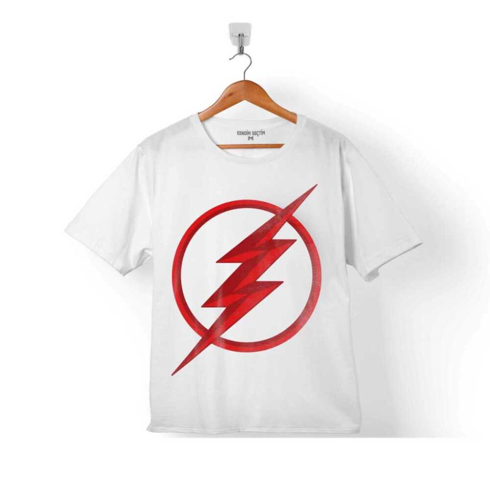 The Flash Süper Kahraman Logo Çocuk Tişört