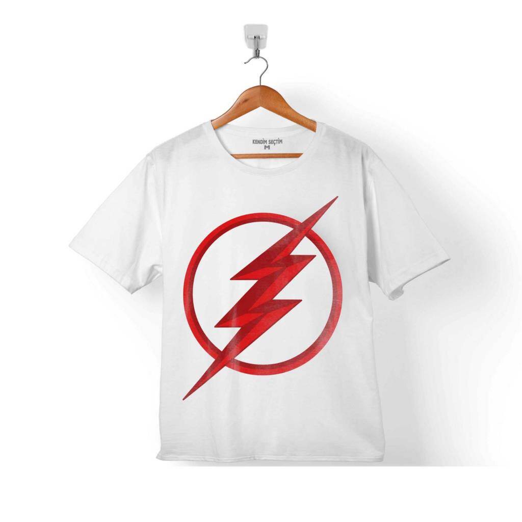 The Flash Süper Kahraman Logo Çocuk Tişört