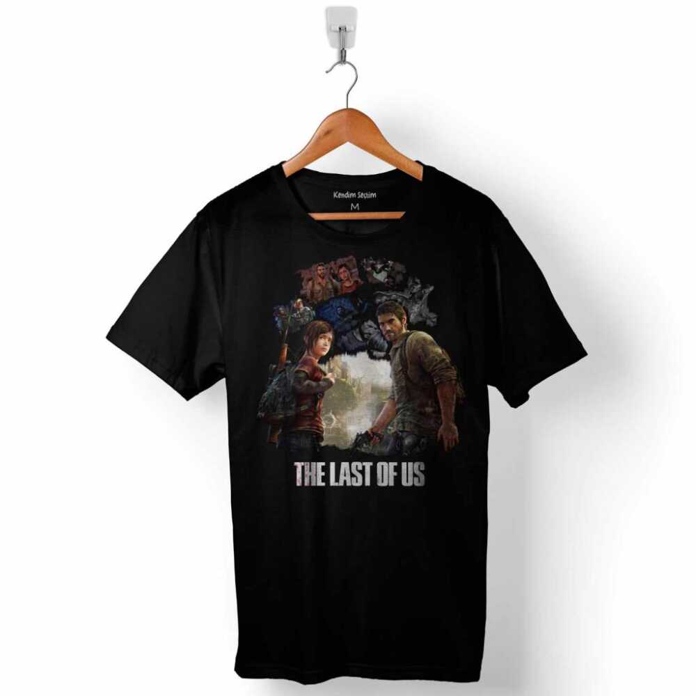 Joel Ellie The Last Of Us Play Station Baskılı Tişört Unisex