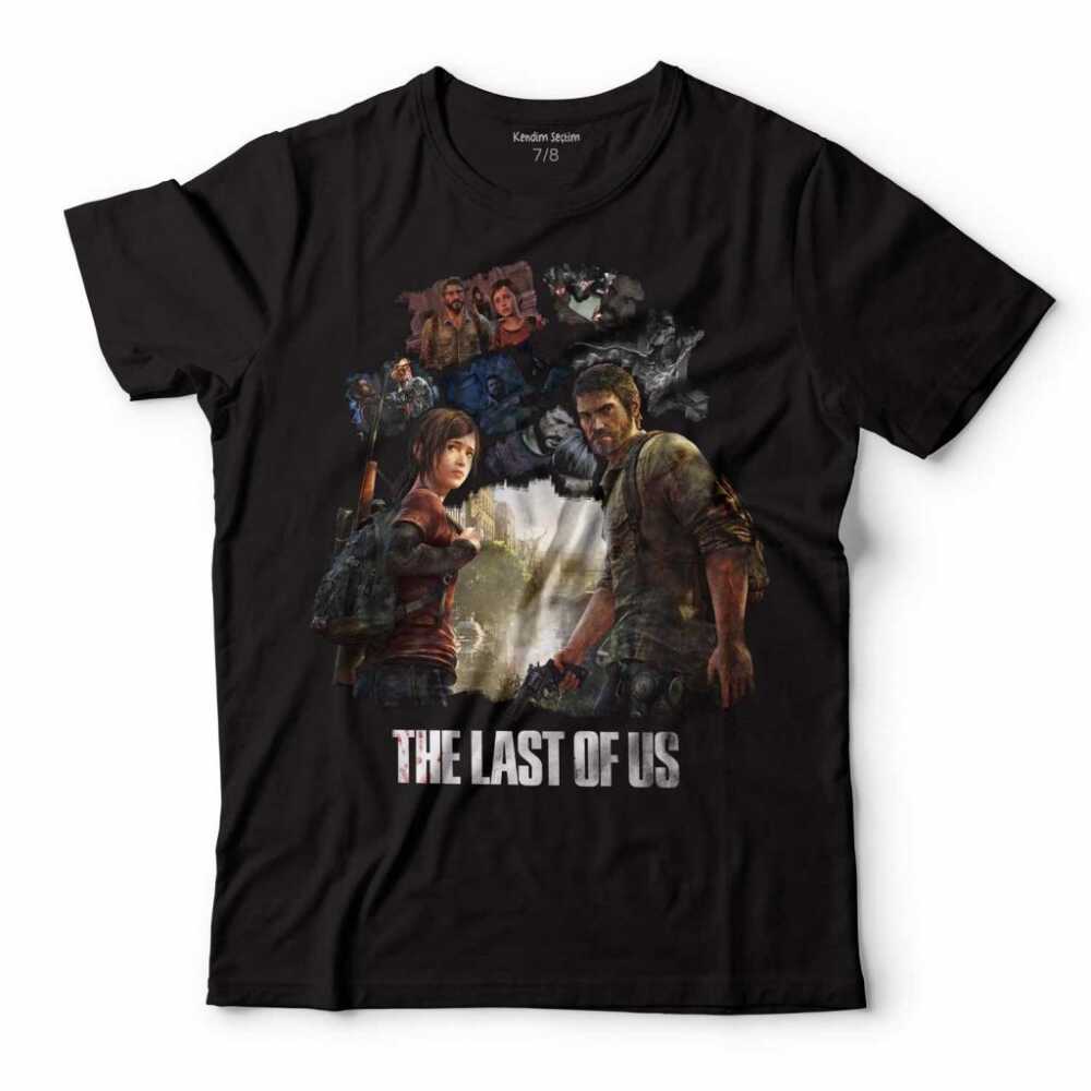The Last Of Us Play Station Joel Ellie Çocuk Tişört