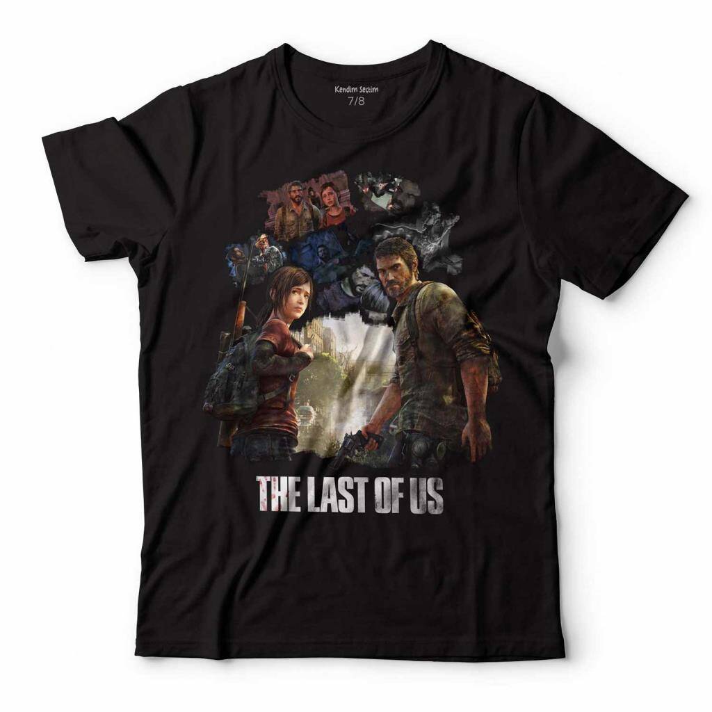 The Last Of Us Play Station Joel Ellie Çocuk Tişört