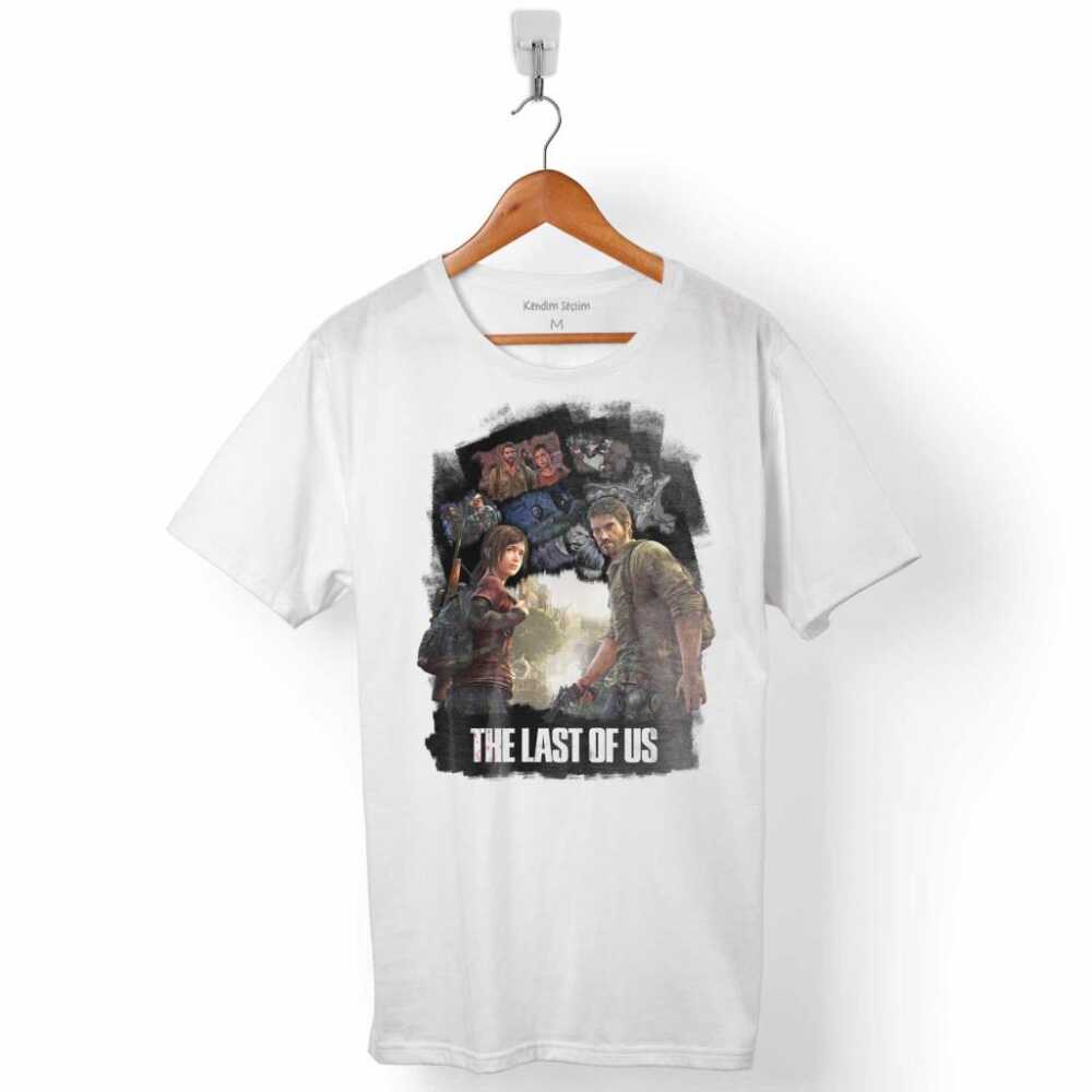 Joel Ellie The Last Of Us Play Station Erkek Tişört