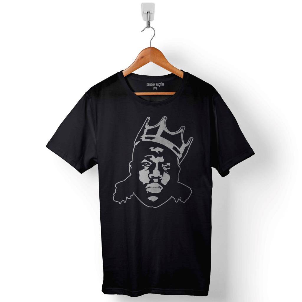 The Notorious Biggie Smalls B.I.G. Go Big Rap Music Baskılı Tişört Unisex