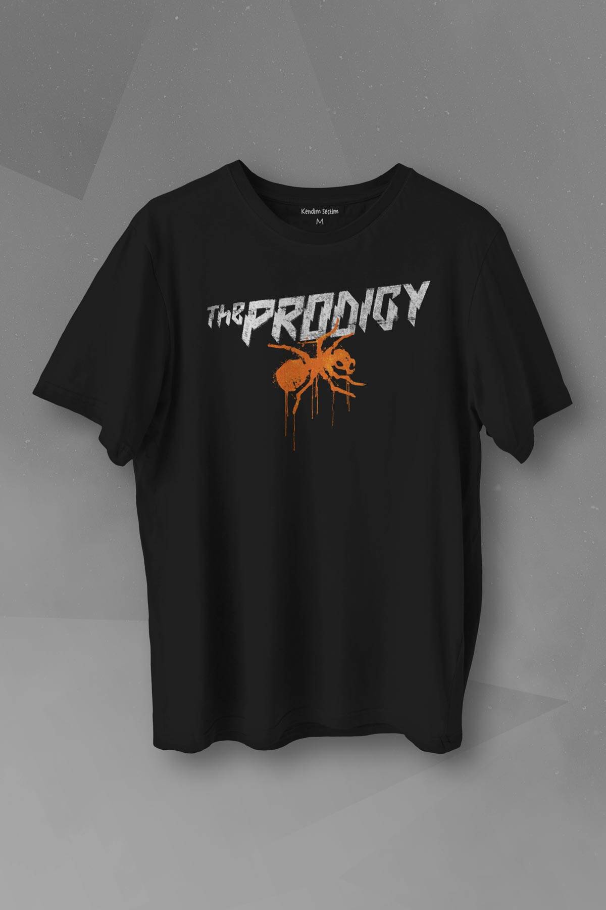 The Prodigy Electronic Dance Music Flint Müzik Karınca Logo Baskılı Tişört Unisex