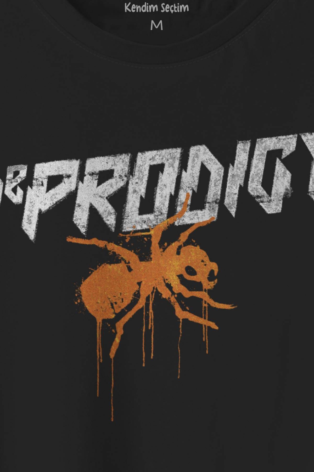 The Prodigy Electronic Dance Music Flint Müzik Karınca Logo Baskılı Tişört Unisex (1)