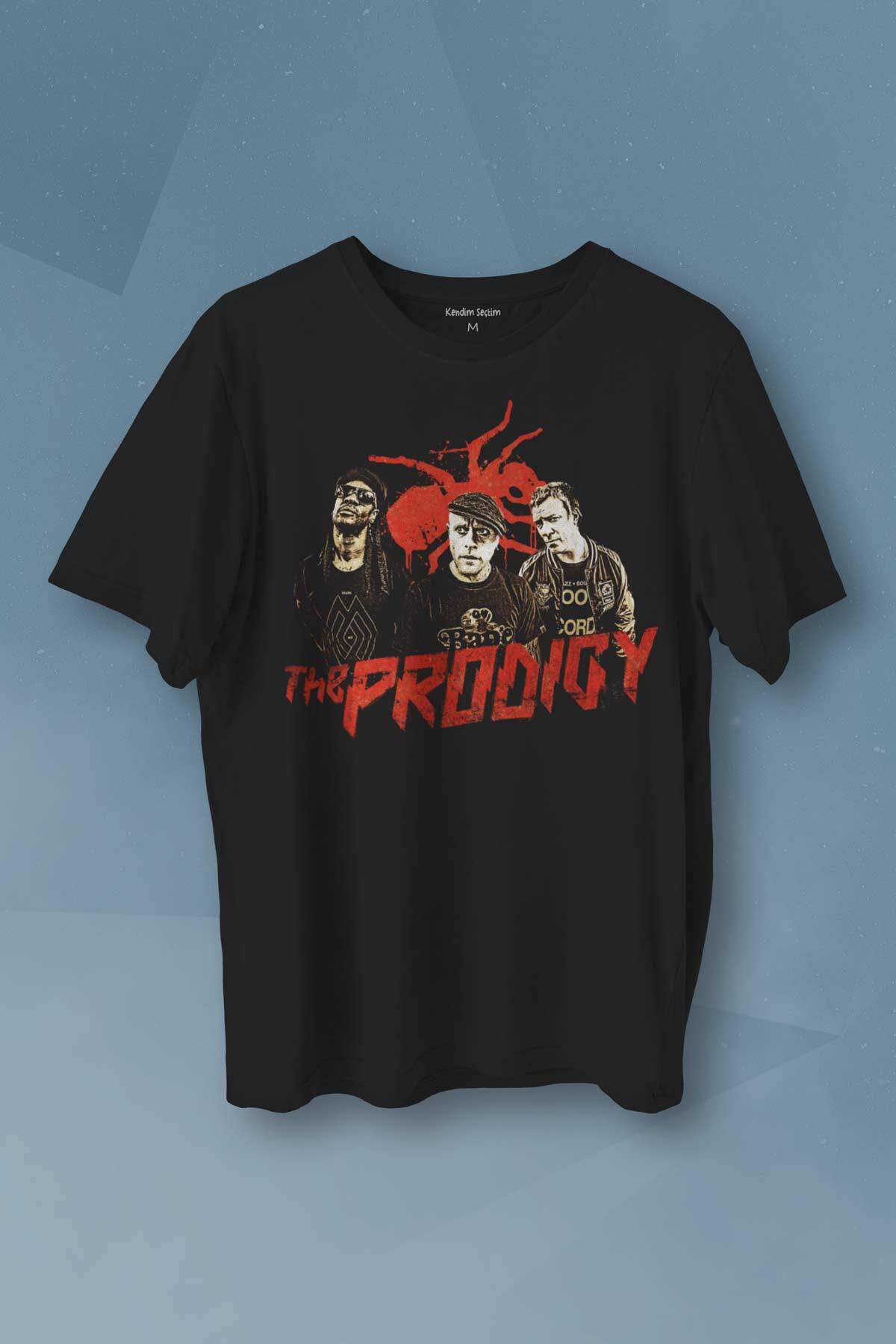 The Prodigy Flint Müzik Karınca Music Electronic Dance Logo Baskılı Tişört Unisex