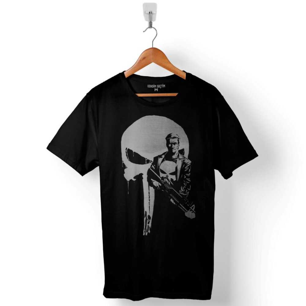 The Punisher Cezalandırıcı Baskılı Tişört Unisex