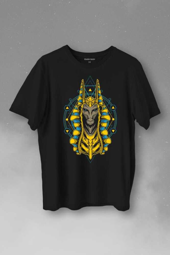 Tılsım Gizli İlim Tarot Sembolü Kutsal Antik Figür Büyüsü Baskılı Tişört Unisex