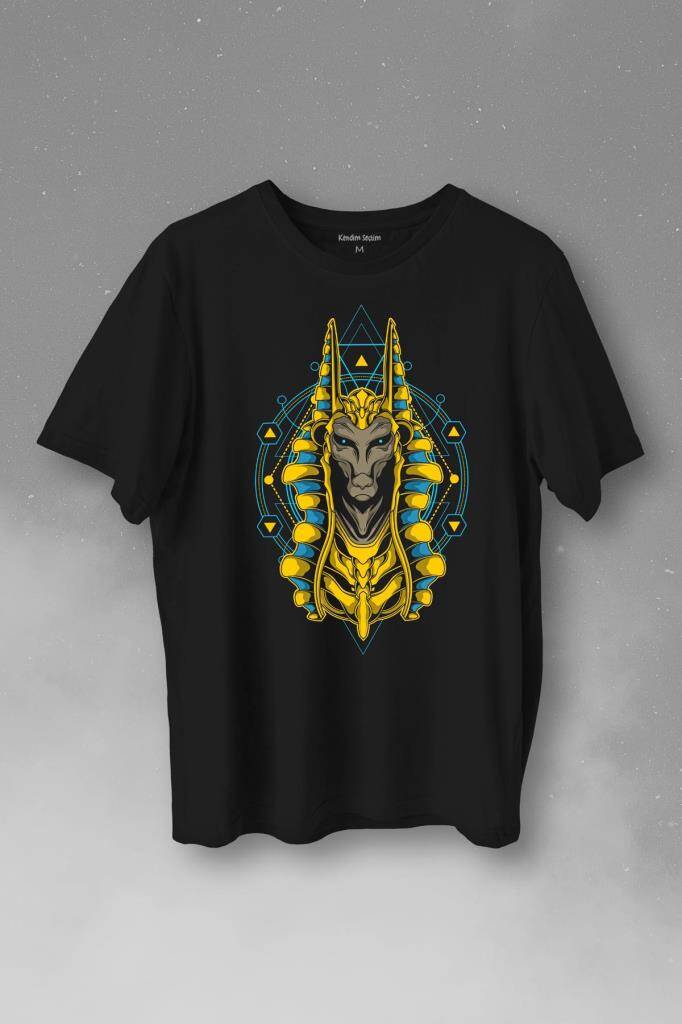 Tılsım Gizli İlim Tarot Sembolü Kutsal Antik Figür Büyüsü Baskılı Tişört Unisex