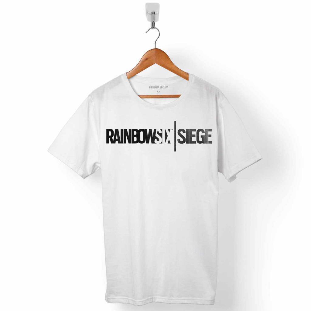 Tom Clancy's Rainbow Six Siege Logo Erkek Tişört