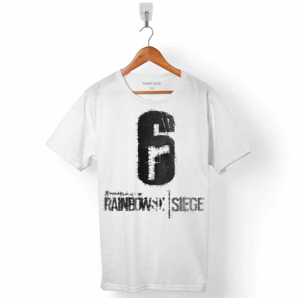 Tom Clancy's Rainbow Six Siege Grunge Erkek Tişört