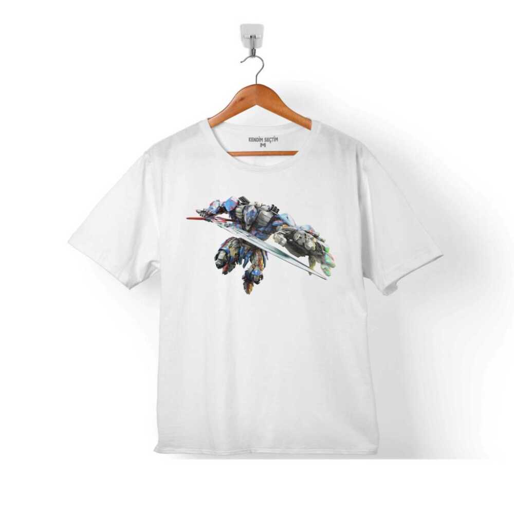 Transformers Optimus Prime Logo Decepticon Çocuk Tişört Beyaz